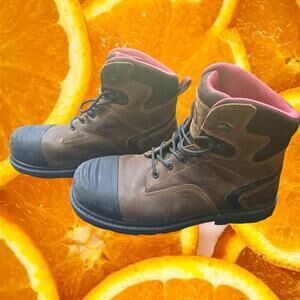 Avenger Steel Toe Work Boots‎ Size 13W Model A7542